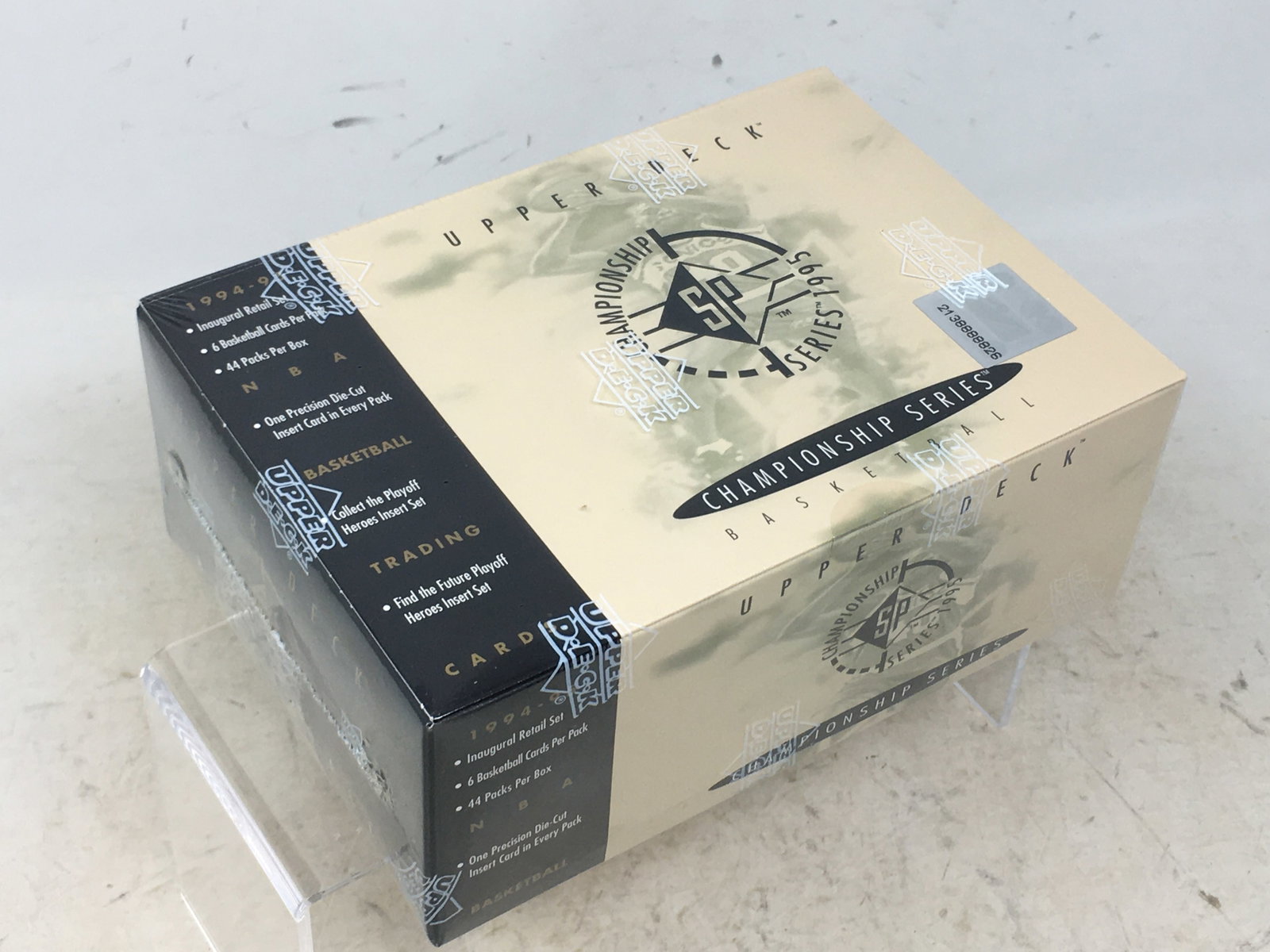 1994-95 Upper Deck SP Championship Series Basketball, Sealed Box: 1994-95 Upper Deck SP Championship Series Basketball Cards, Sealed Box, 44 Packs