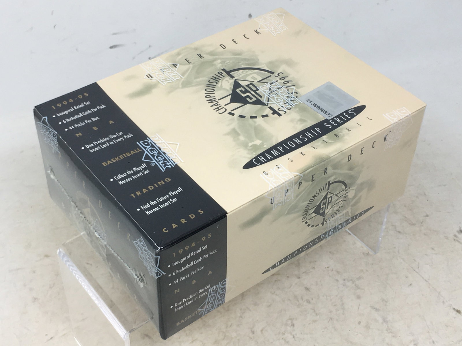 1994-95 Upper Deck SP Championship Series Basketball, Sealed Box: 1994-95 Upper Deck SP Championship Series Basketball Cards, Sealed Box, 44 Packs