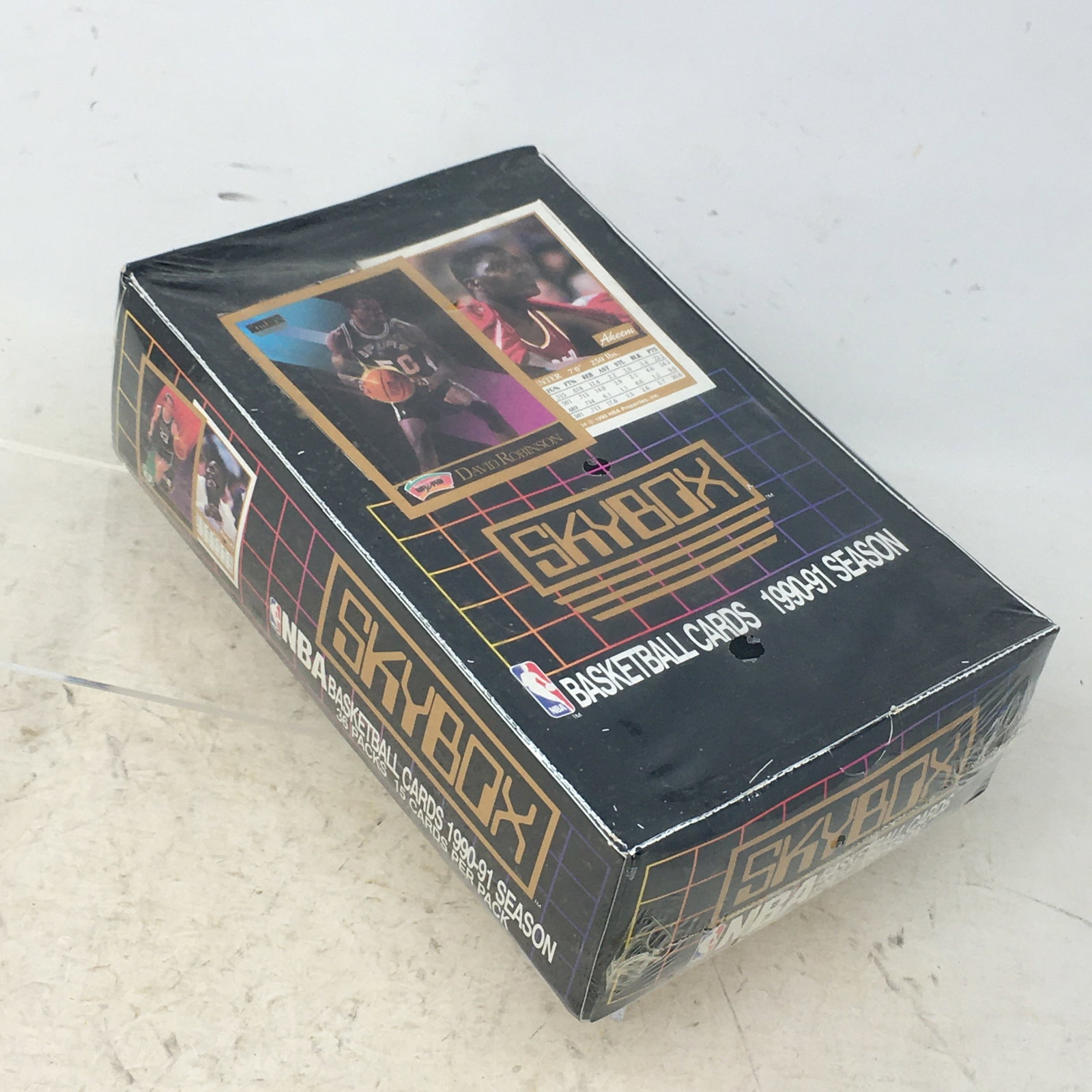 1990-91 Skybox Basketball Cards, Sealed Box: 1990-91 Skybox Basketball Cards, Sealed Box, 36 Packs