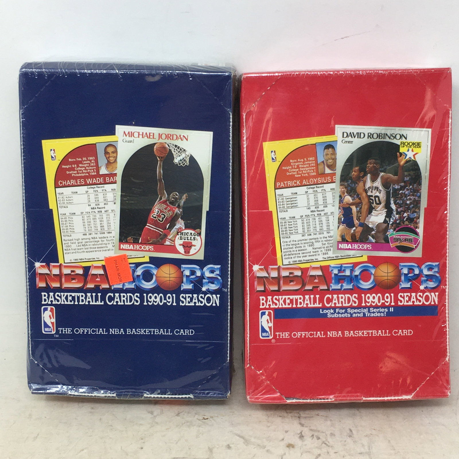 1990-91 NBA Hoops Series 1 & 2, Sealed Boxes (1 of 1)