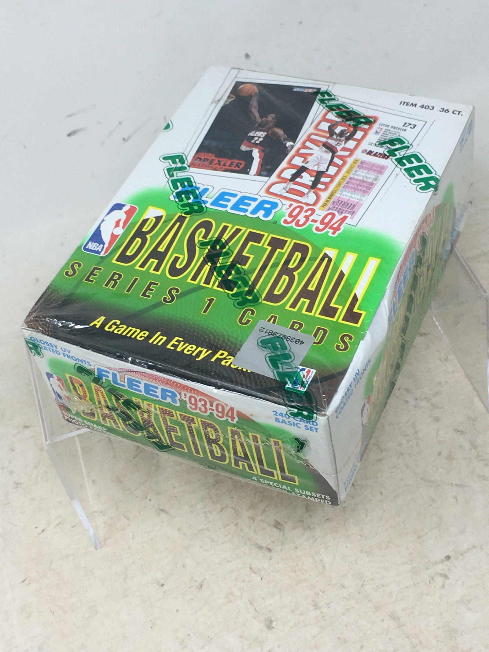 1993-94 Fleer Basketball Series 1, Sealed Box (1 of 1)