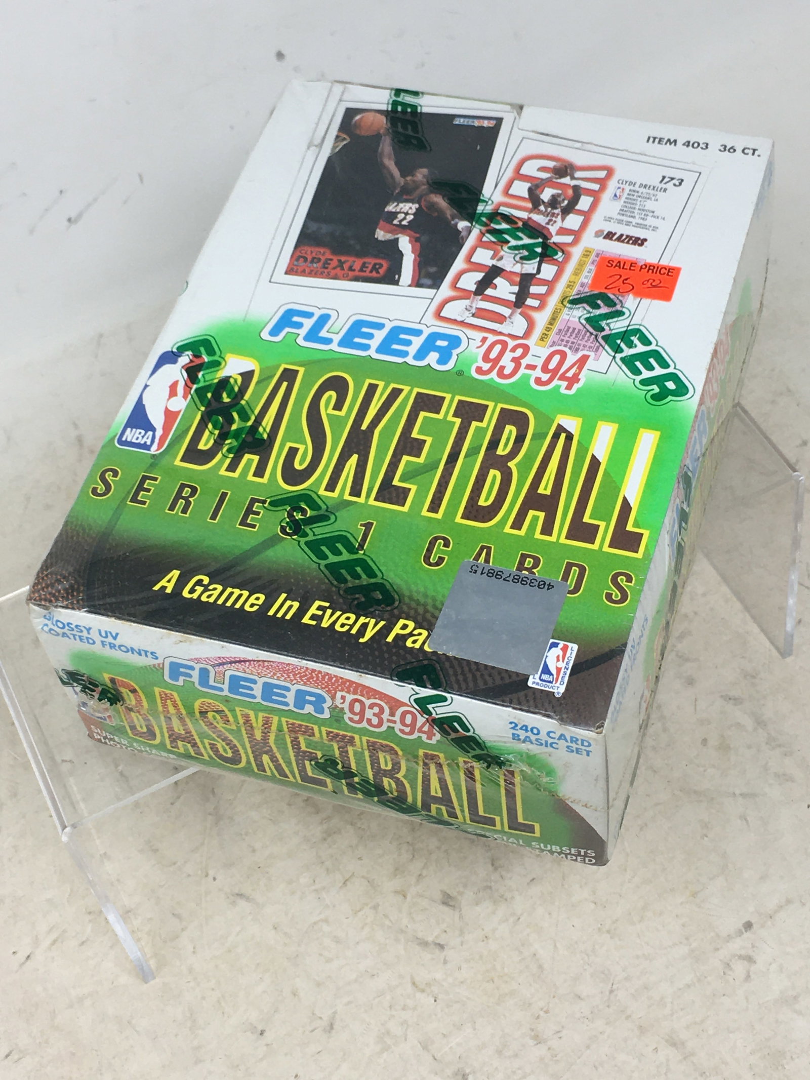 1993-94 Fleer Basketball Series 1, Sealed Box (1 of 1)