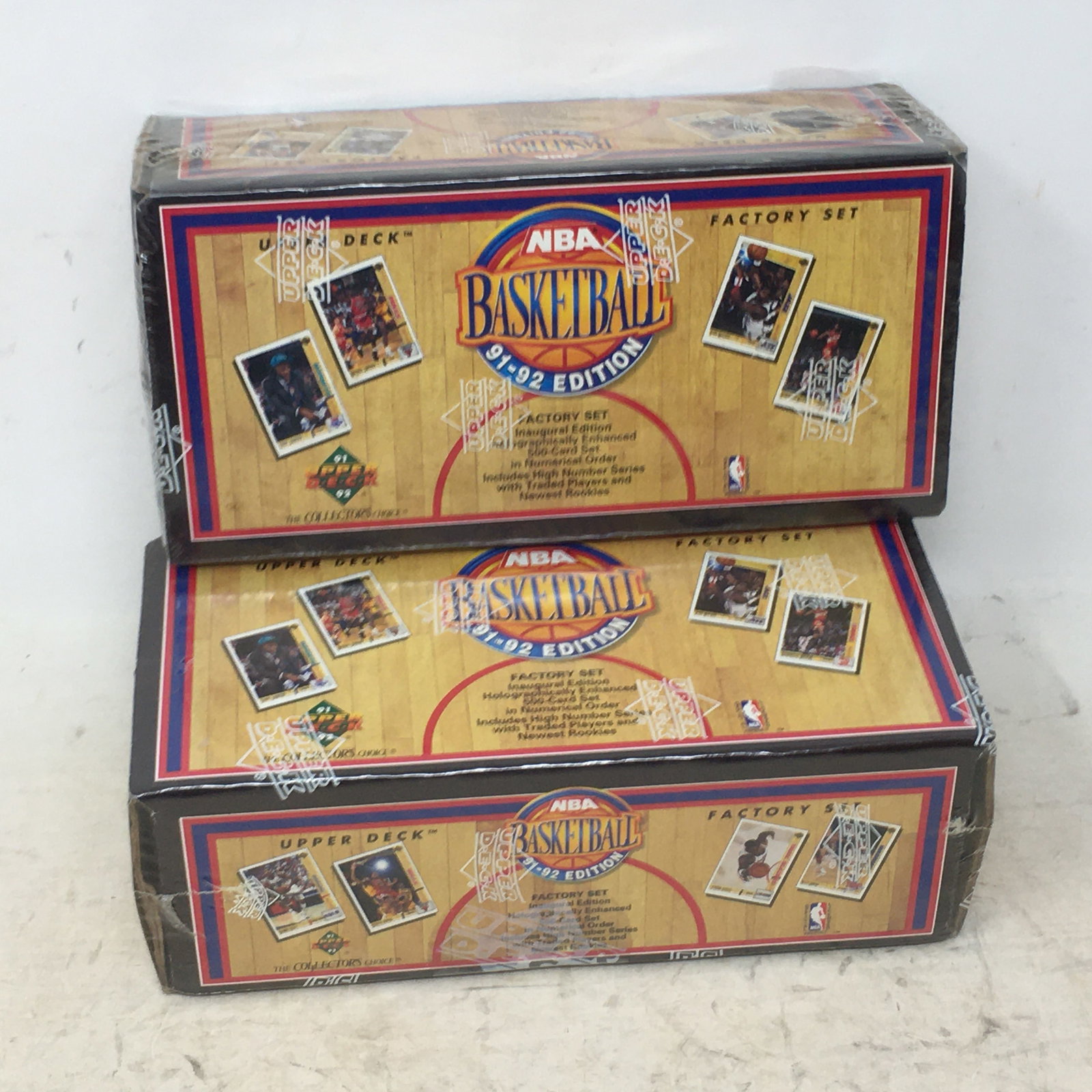 1991-92 Upper Deck Basketball Factory Set, (2) Sealed Boxes (1 of 1)