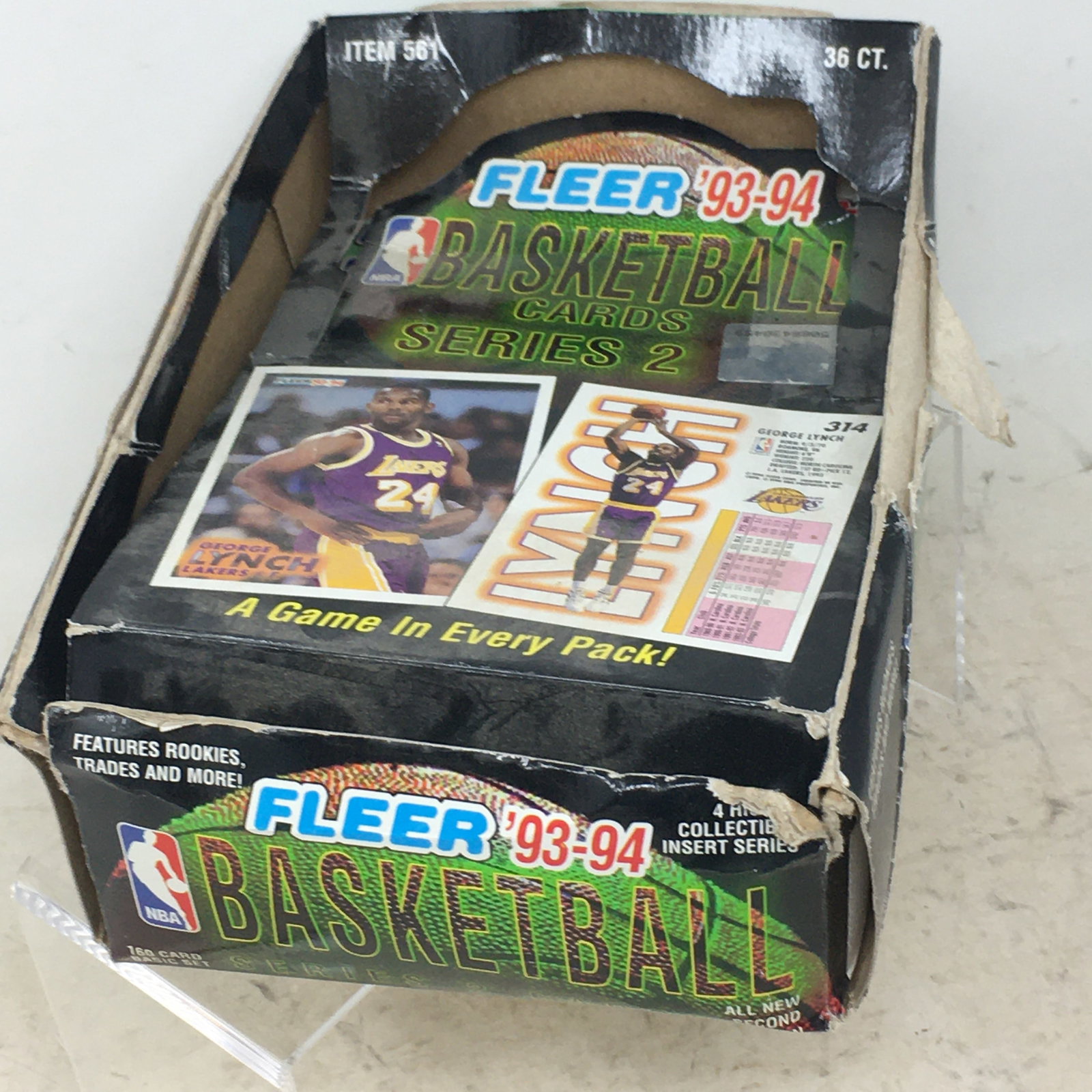 1993-94 Fleer Basketball Series 2, 12 Packs (1 of 2)