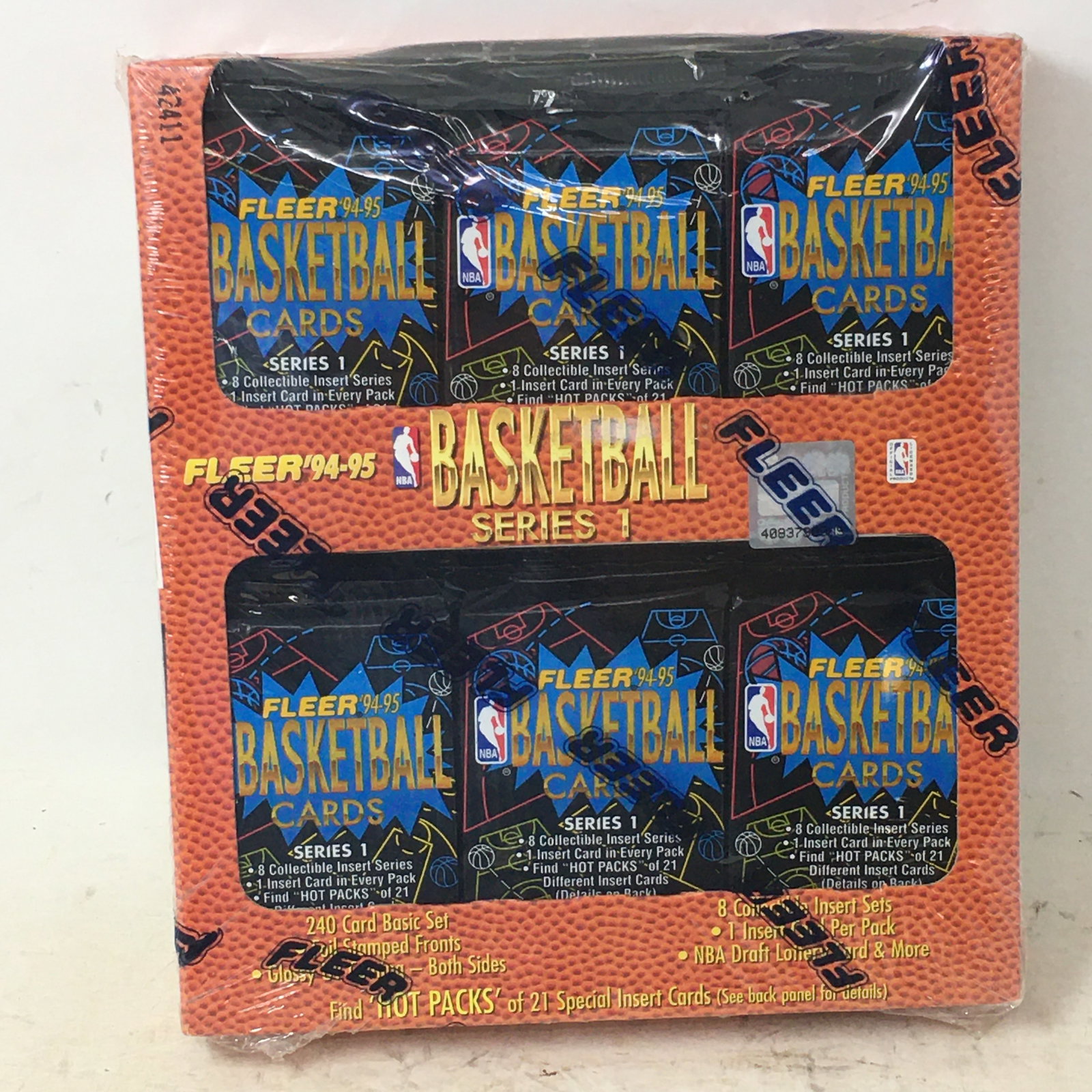1994-95 Fleer Basketball Series 1, Jumbo Box, Sealed (1 of 2)