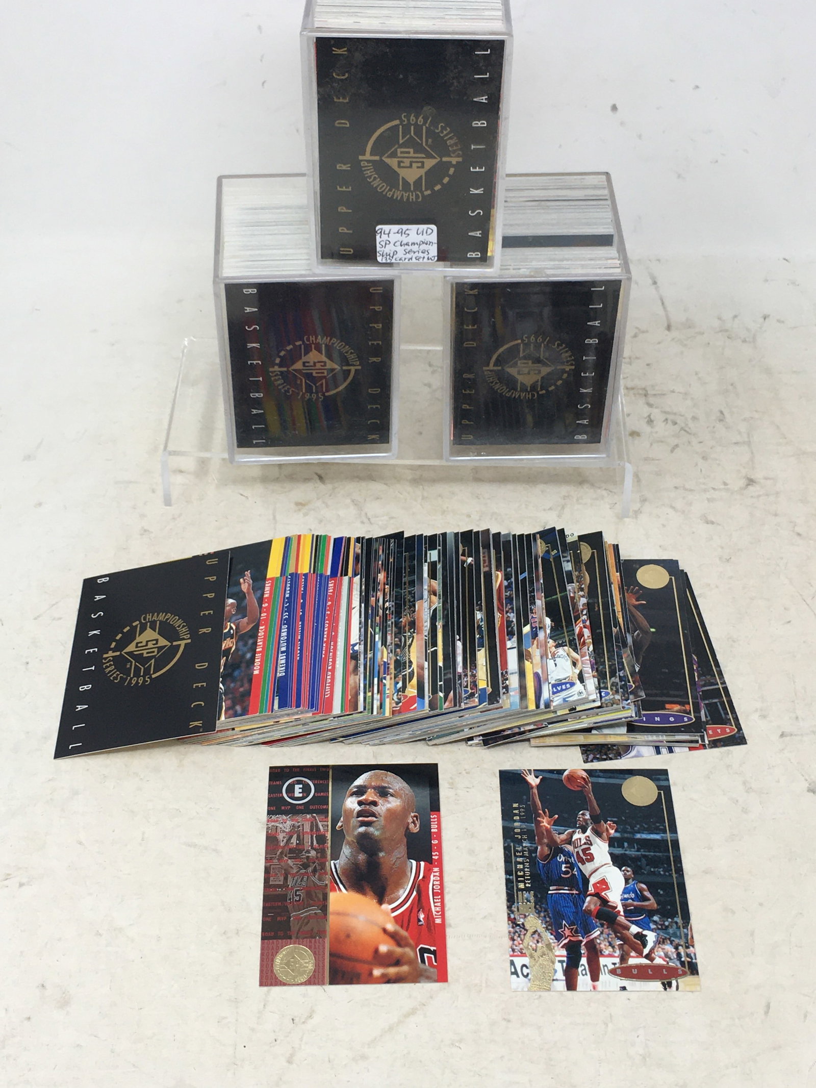 1994-95 Upper Deck SP Championship Series Basketball, (4) Sets (1 of 3)