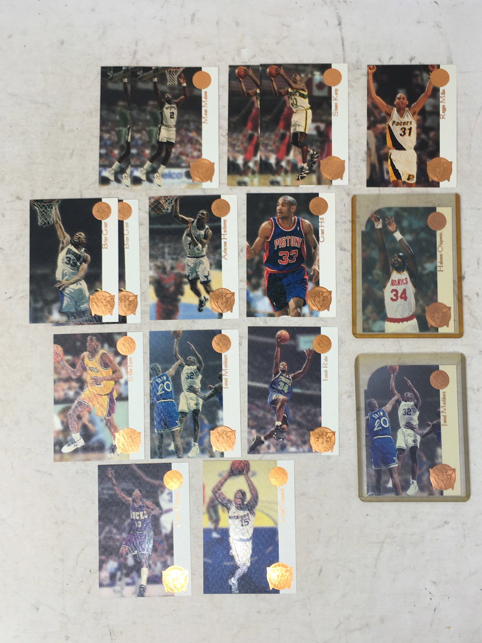 1994-95 Upper Deck SP Championship Future Playoff Heroes, 8 of 9 cards (1 of 3)