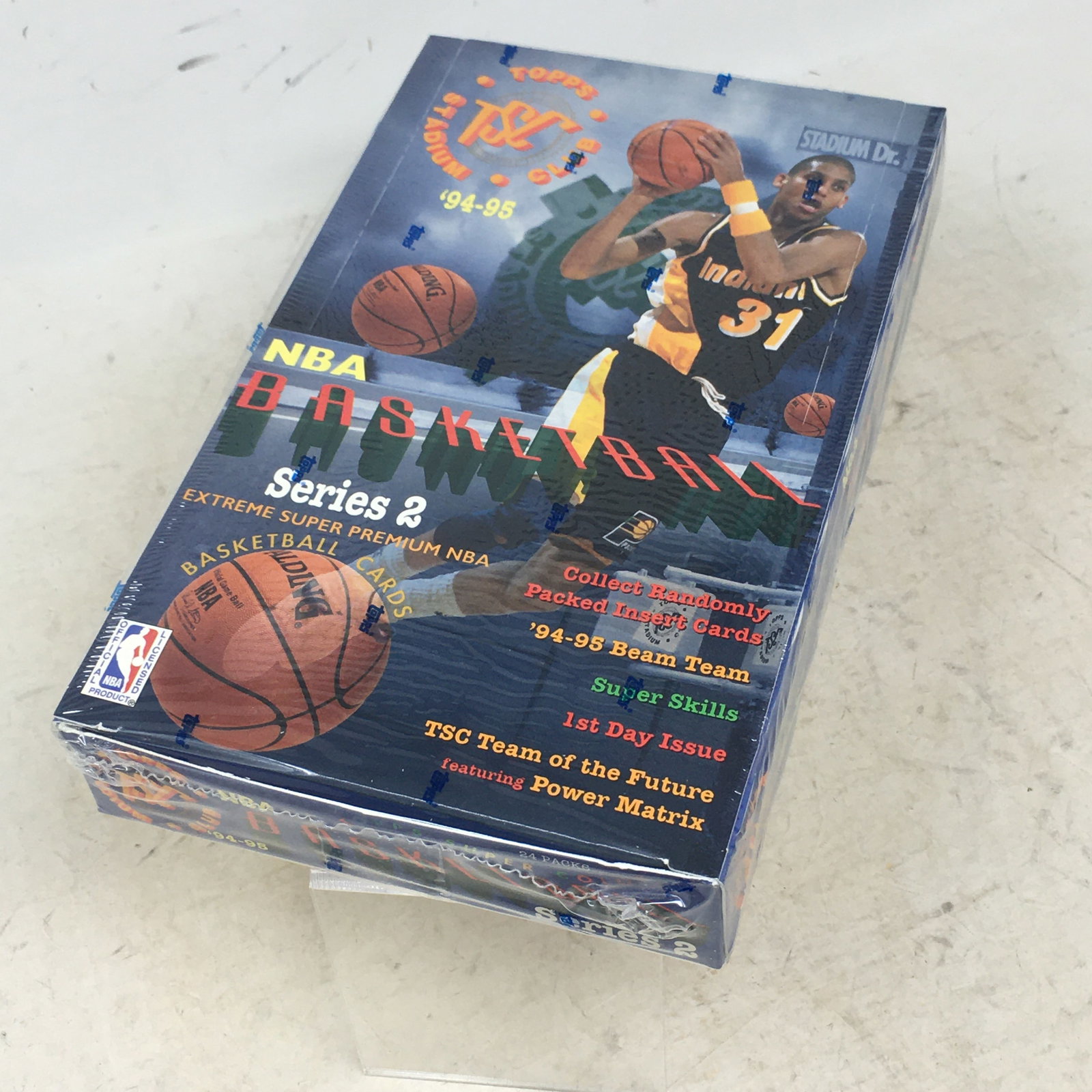 1994-95 Topps Stadium Club Basketball Series 2, Sealed Box (1 of 1)