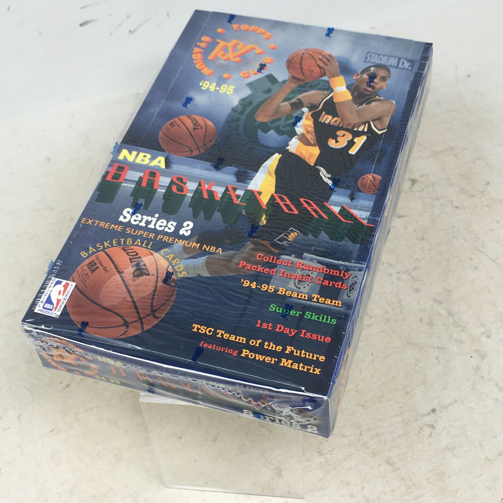 1994-95 Topps Stadium Club Basketball Series 2, Sealed Box (1 of 1)