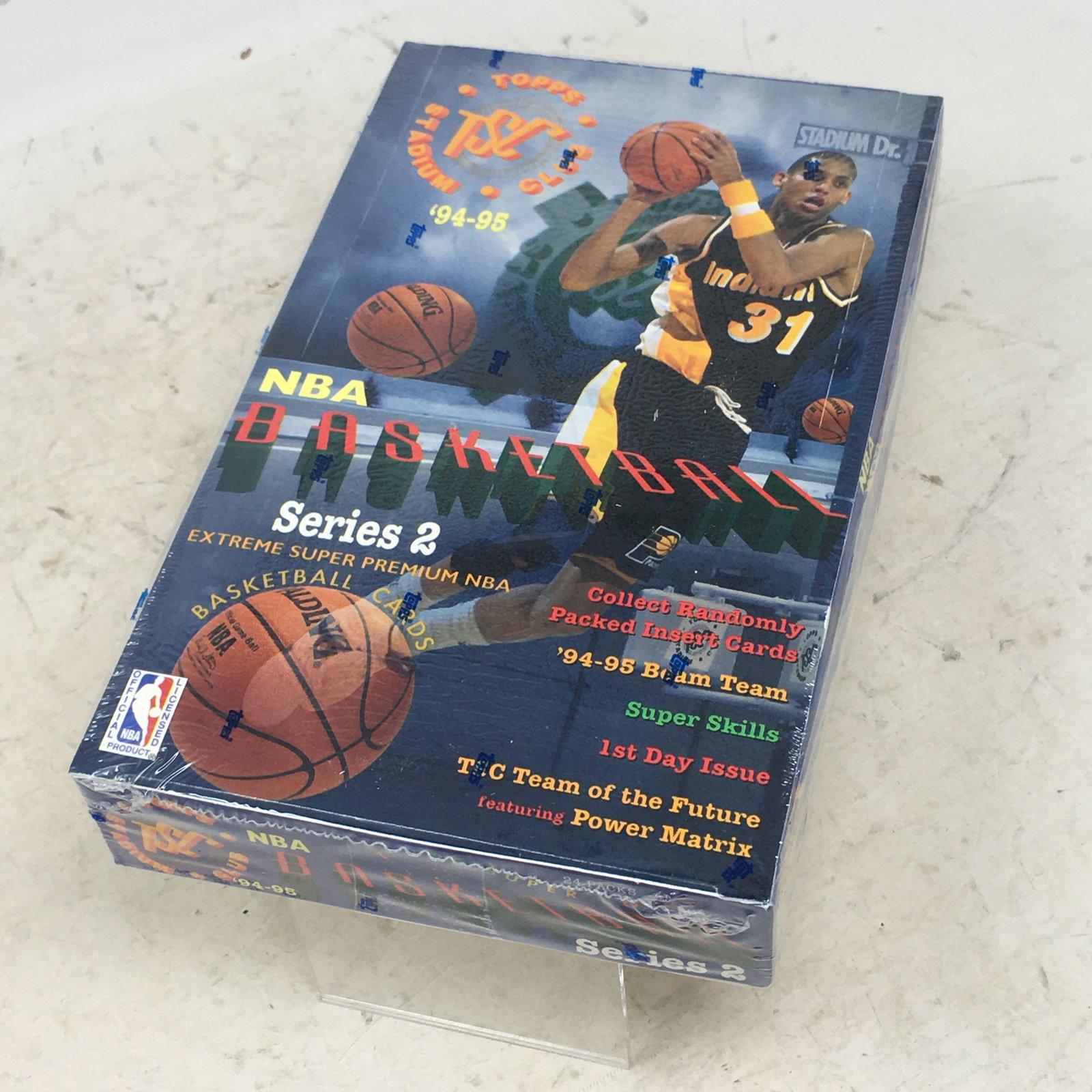 1994-95 Topps Stadium Club Basketball Series 2, Sealed Box (1 of 1)
