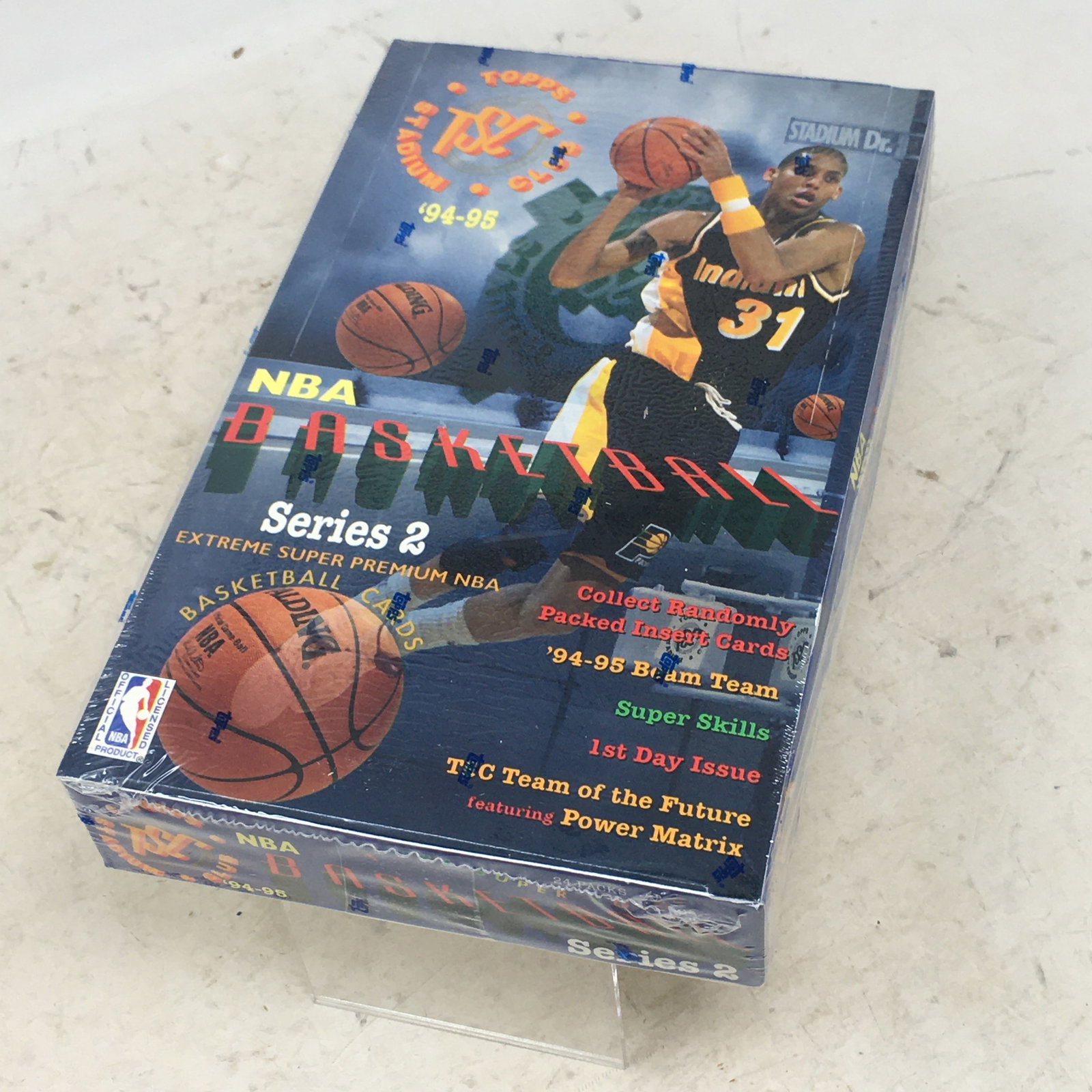 1994-95 Topps Stadium Club Basketball Series 2, Sealed Box (1 of 1)