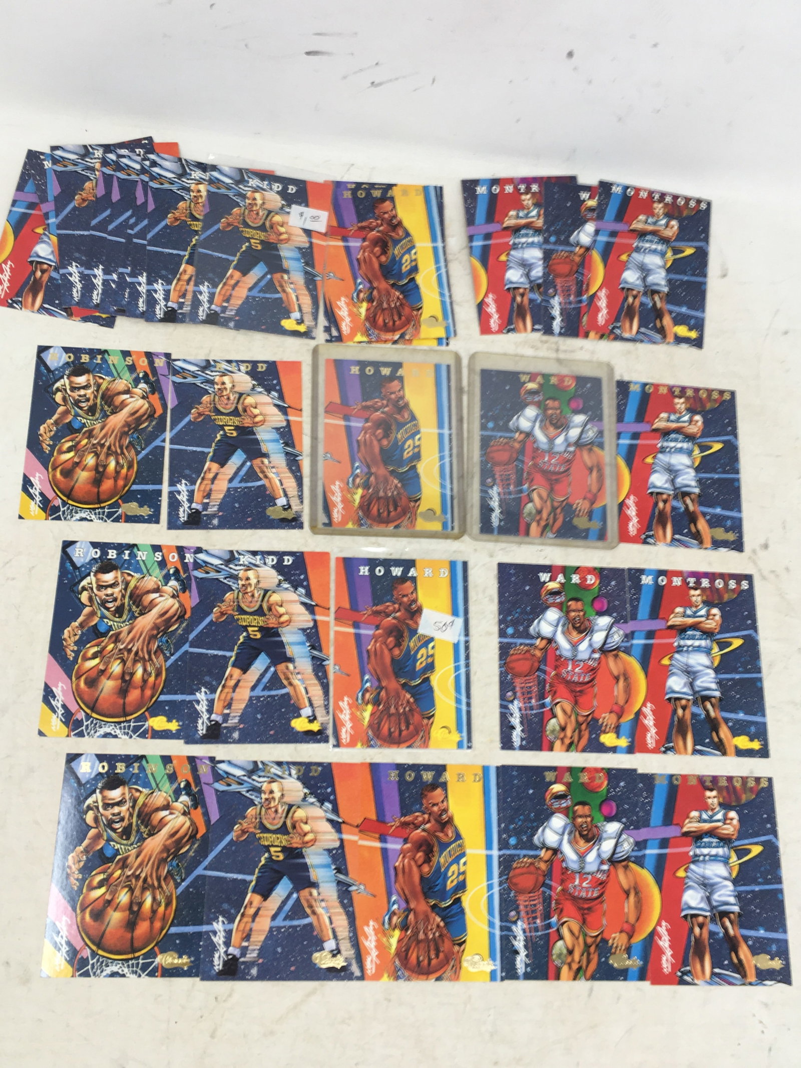 (30) 1994 Classic Illustration Cards, (3) 5-Card Sets (1 of 3)