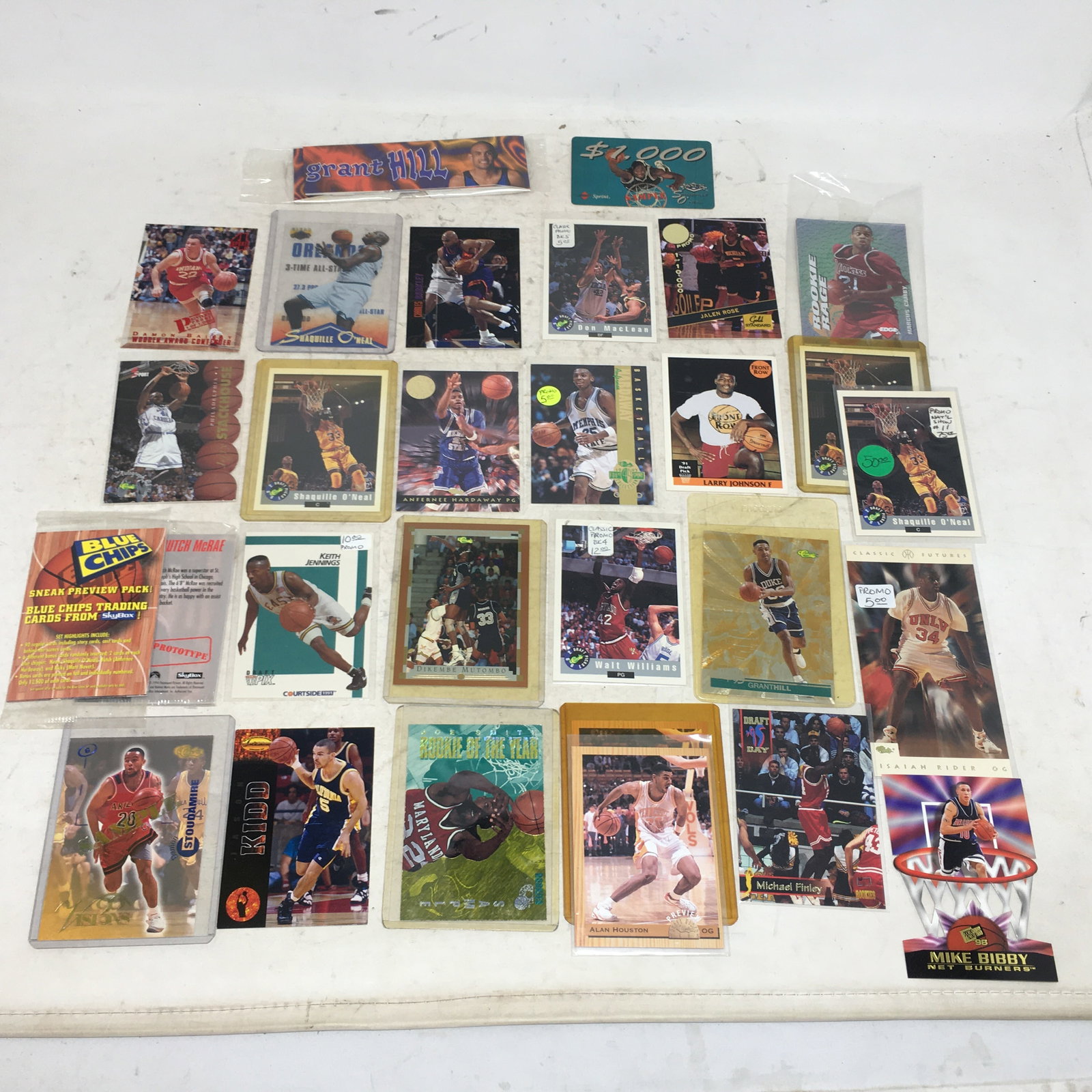 Misc. 1990s Basketball Promo Cards (1 of 4)