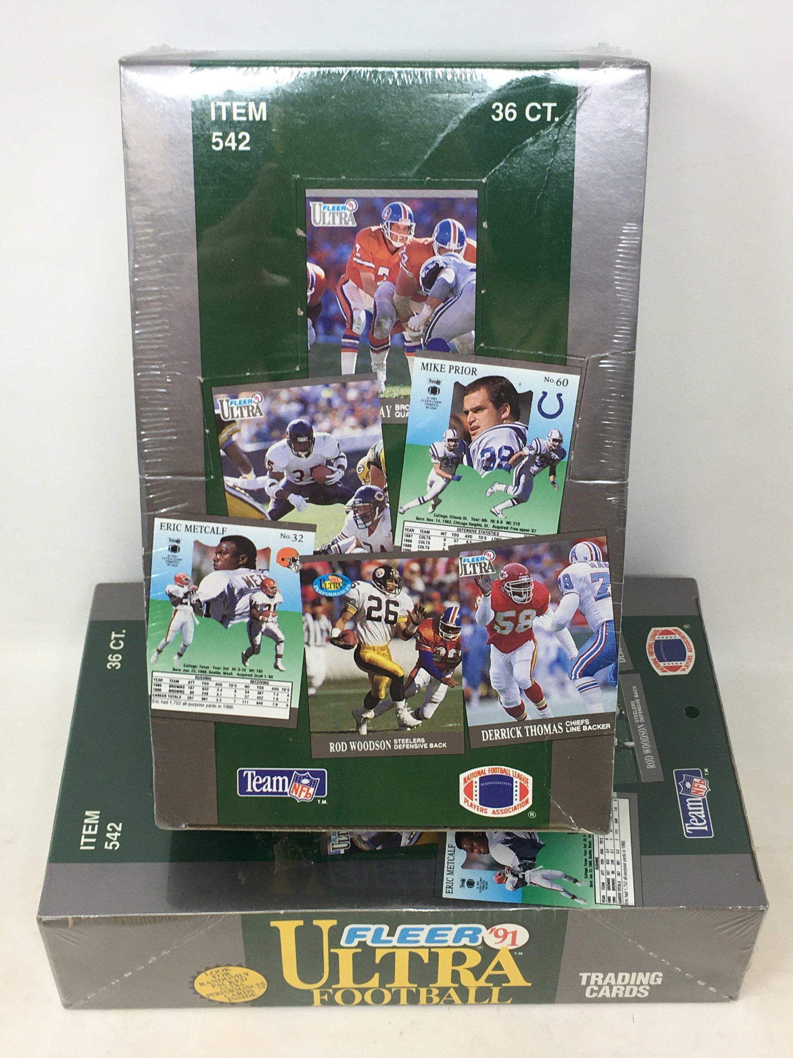 1991 Fleer Ultra Football, (2) Sealed Boxes (1 of 1)