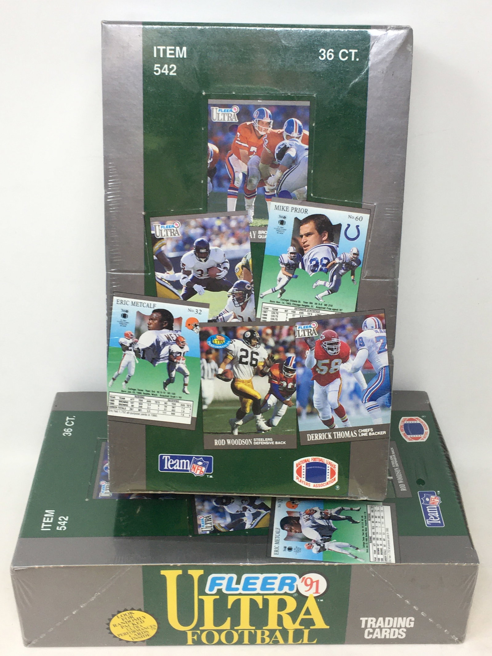 1991 Fleer Ultra Football, (2) Sealed Boxes (1 of 1)