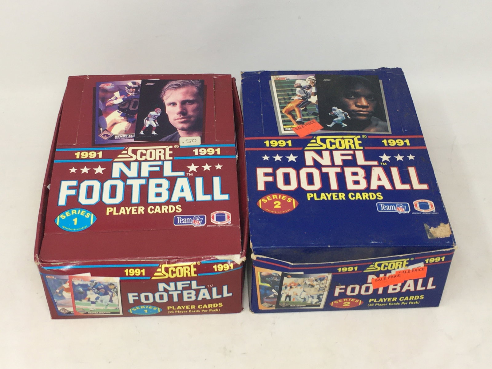 1991 Score NFL Football Cards, Series 1 & 2 (1 of 3)