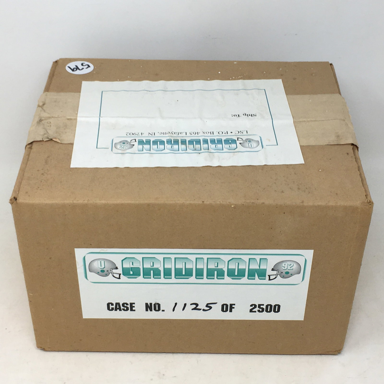 Sealed Case of 1992 Gridiron College Football Cards (1 of 2)