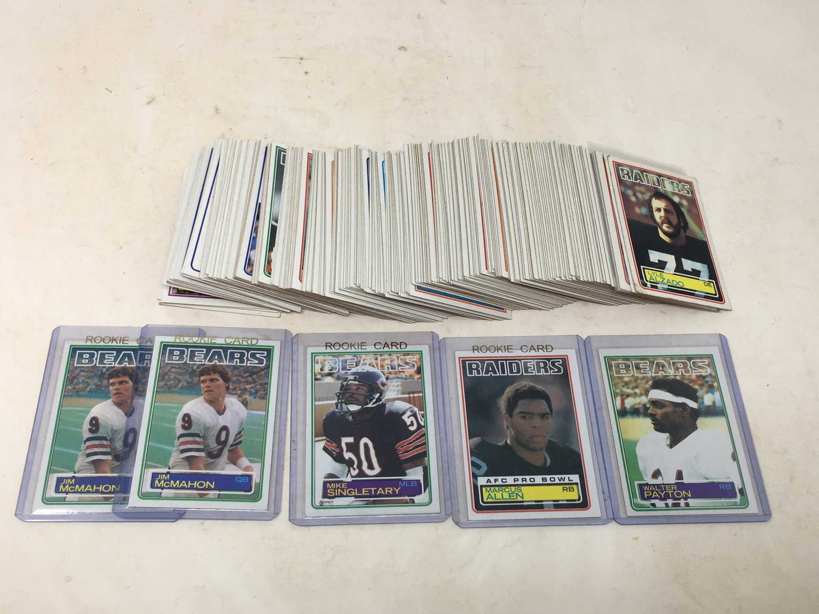 1983 Topps Football Cards (1 of 5)
