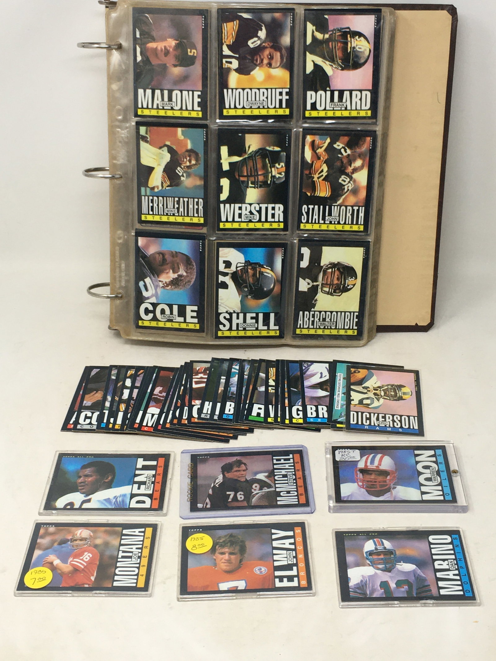 1985 Topps Football Cards (1 of 7)