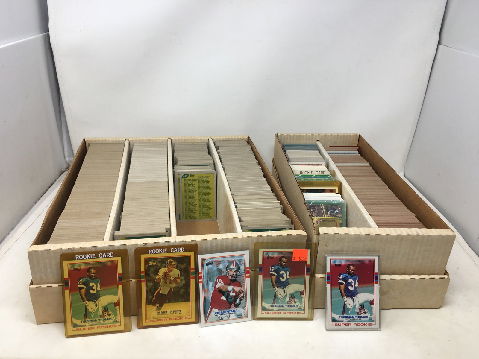 Group of 1980/90s Topps Football Cards (1 of 2)