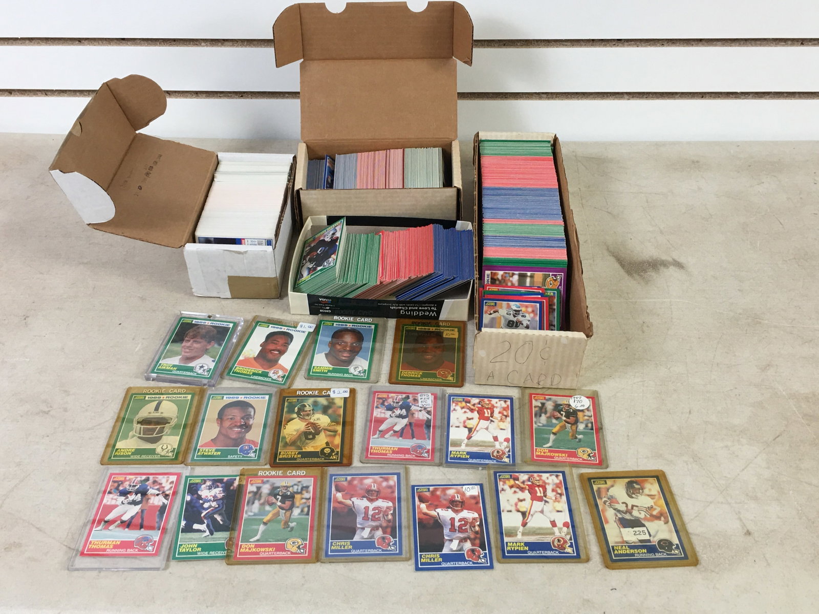 Group of 1989 Score Football Cards (1 of 4)