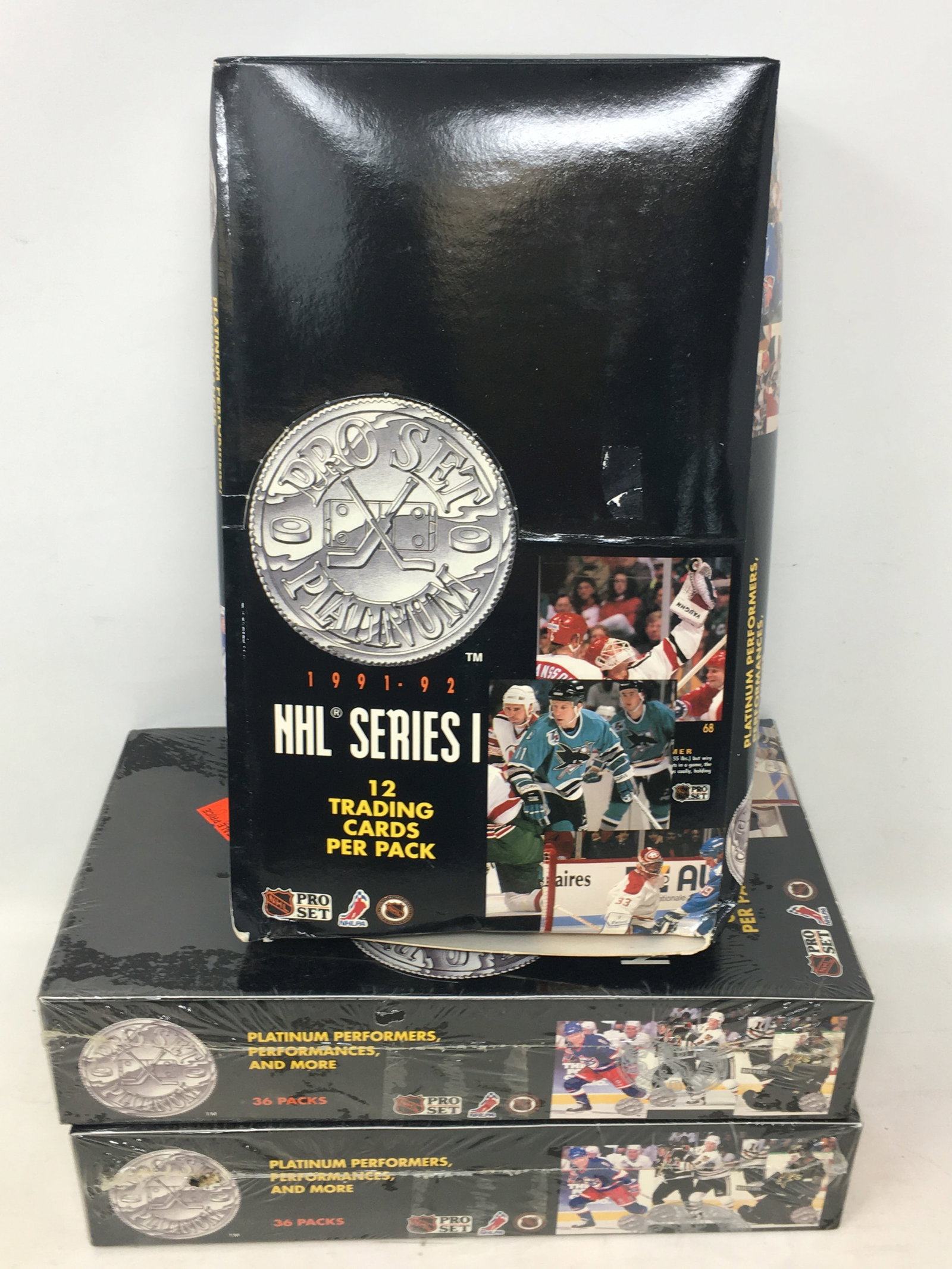 1991-92 Pro Set NHL Series 1, (2) Sealed Boxes + (29) Packs (1 of 2)