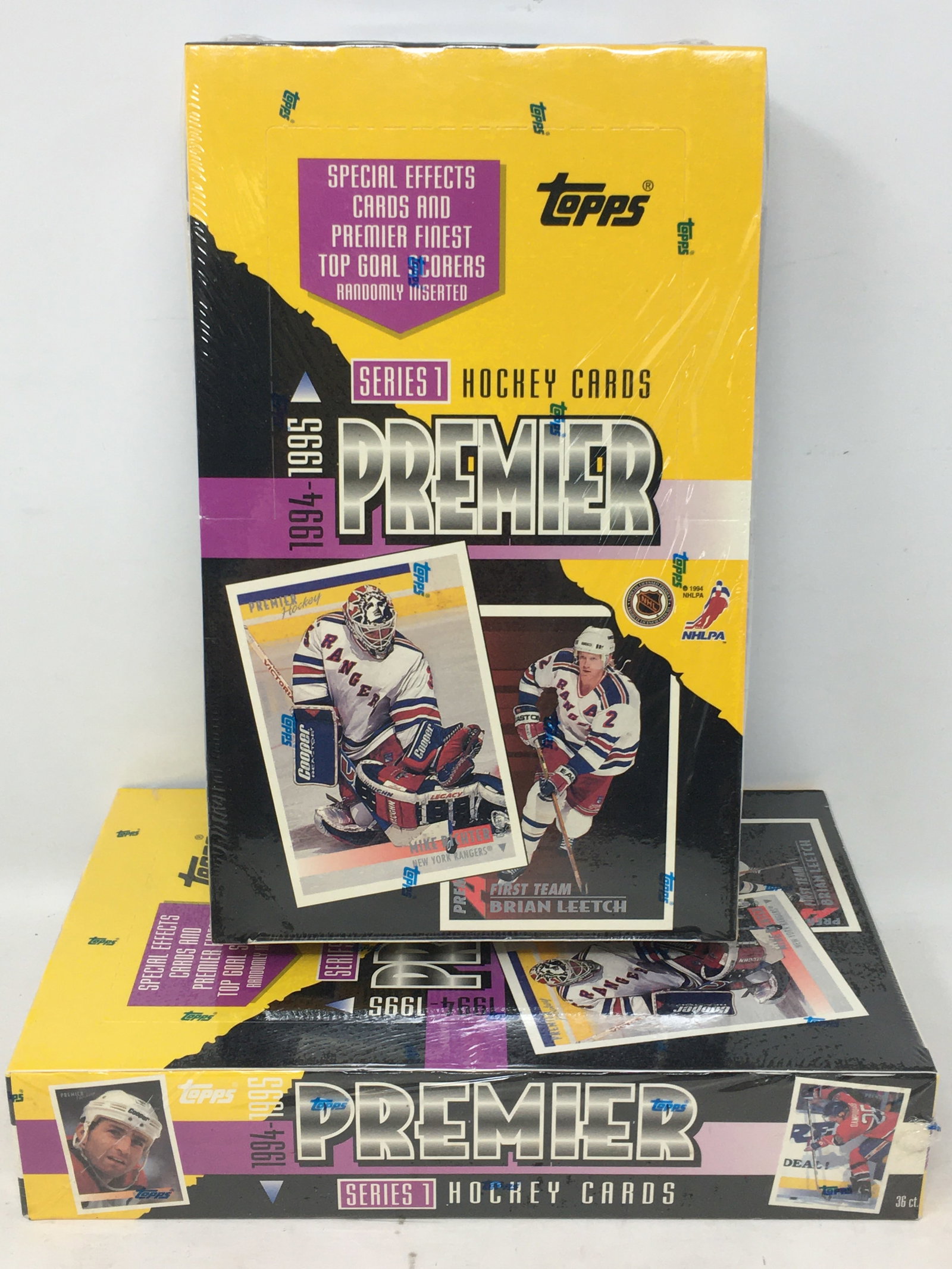 1994-95 NHL Topps Series 1 Premier, (2) Sealed Boxes (1 of 1)