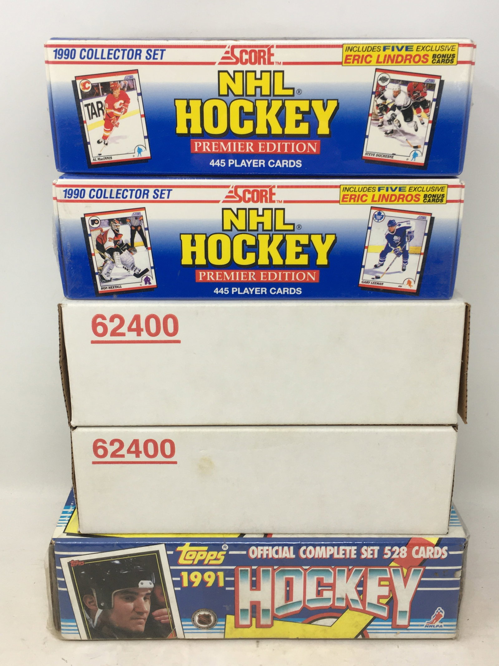 NHL Hockey 1990 Score & 1991 Topps Sets, Sealed (1 of 3)