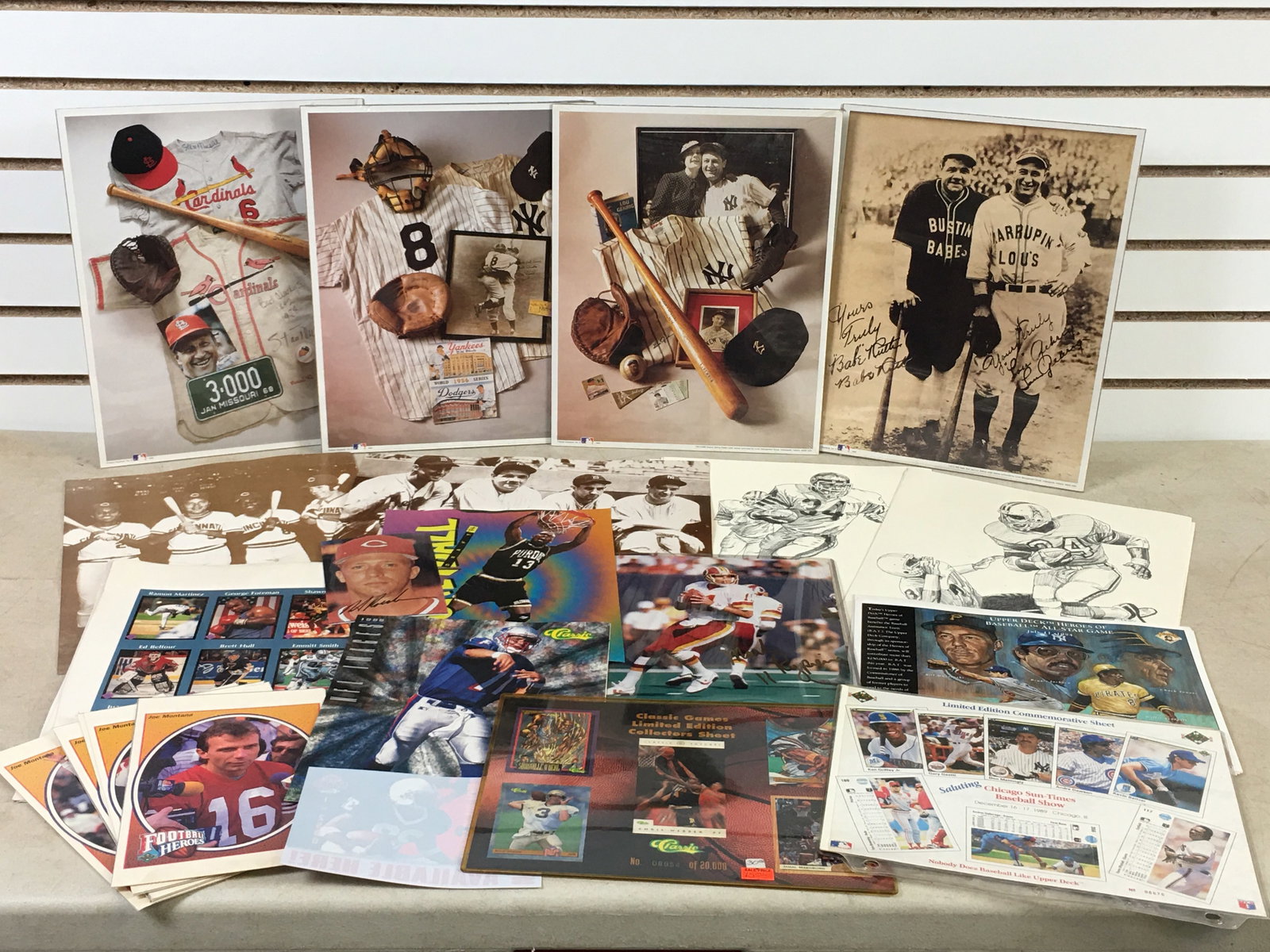 Misc. Posters/Promos, MLB, NFL (1 of 6)