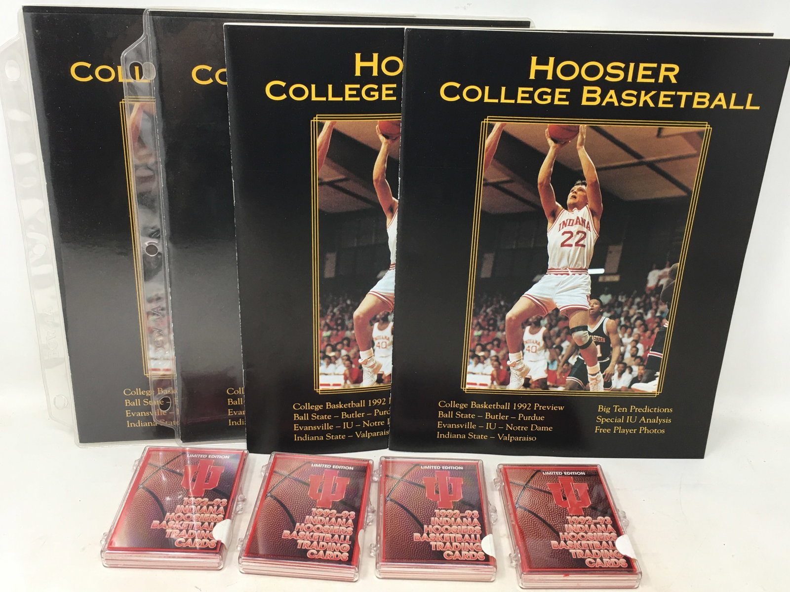 Indiana University Hoosiers Basketball Team Card Sets, Magazines (1 of 5)