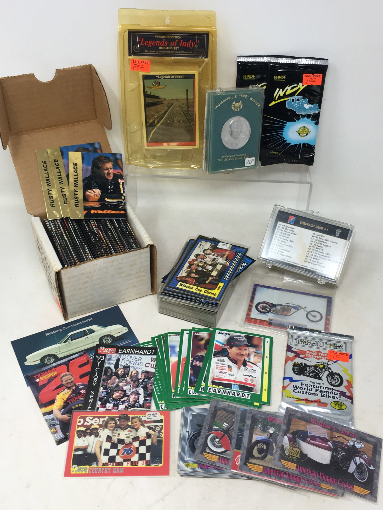 Group of Misc. 1990s Motorsports/Racing/Motorcycle Cards (1 of 3)