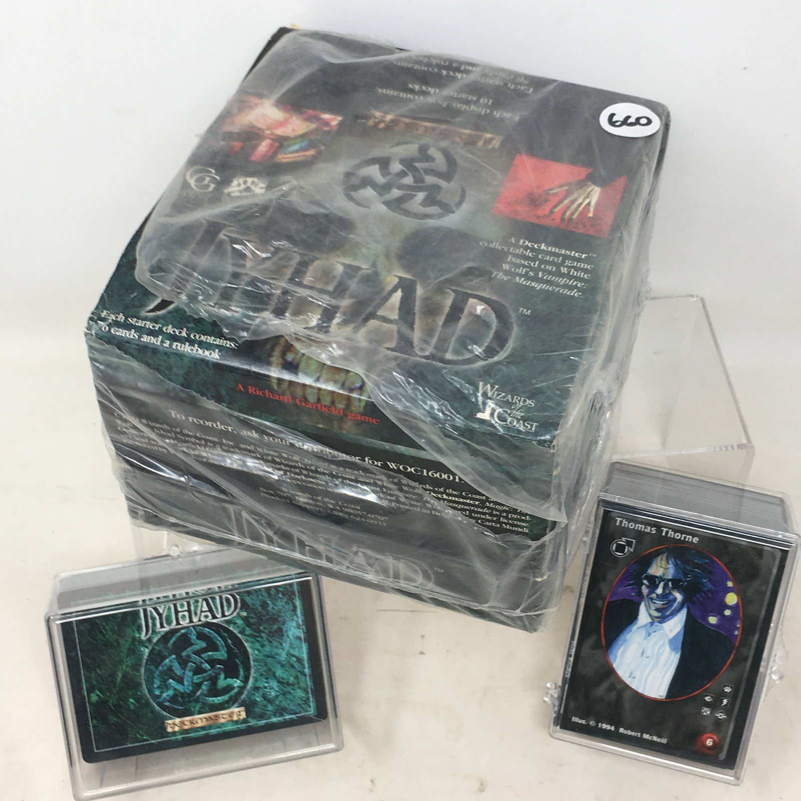 1994 Deckmaster Jyhad Starter Deck Box, (9) Decks (1 of 3)