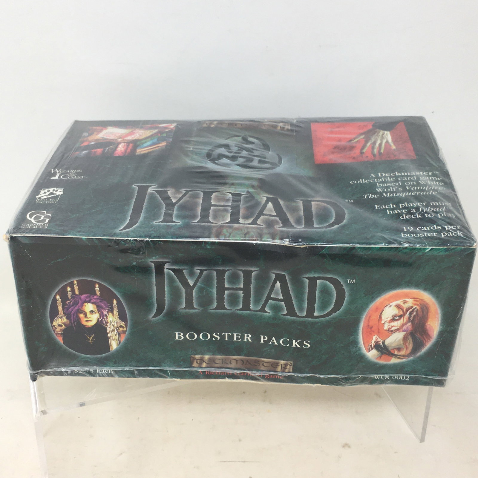 1994 Deckmaster Jyhad Booster Pack Box, Factory Sealed (1 of 3)
