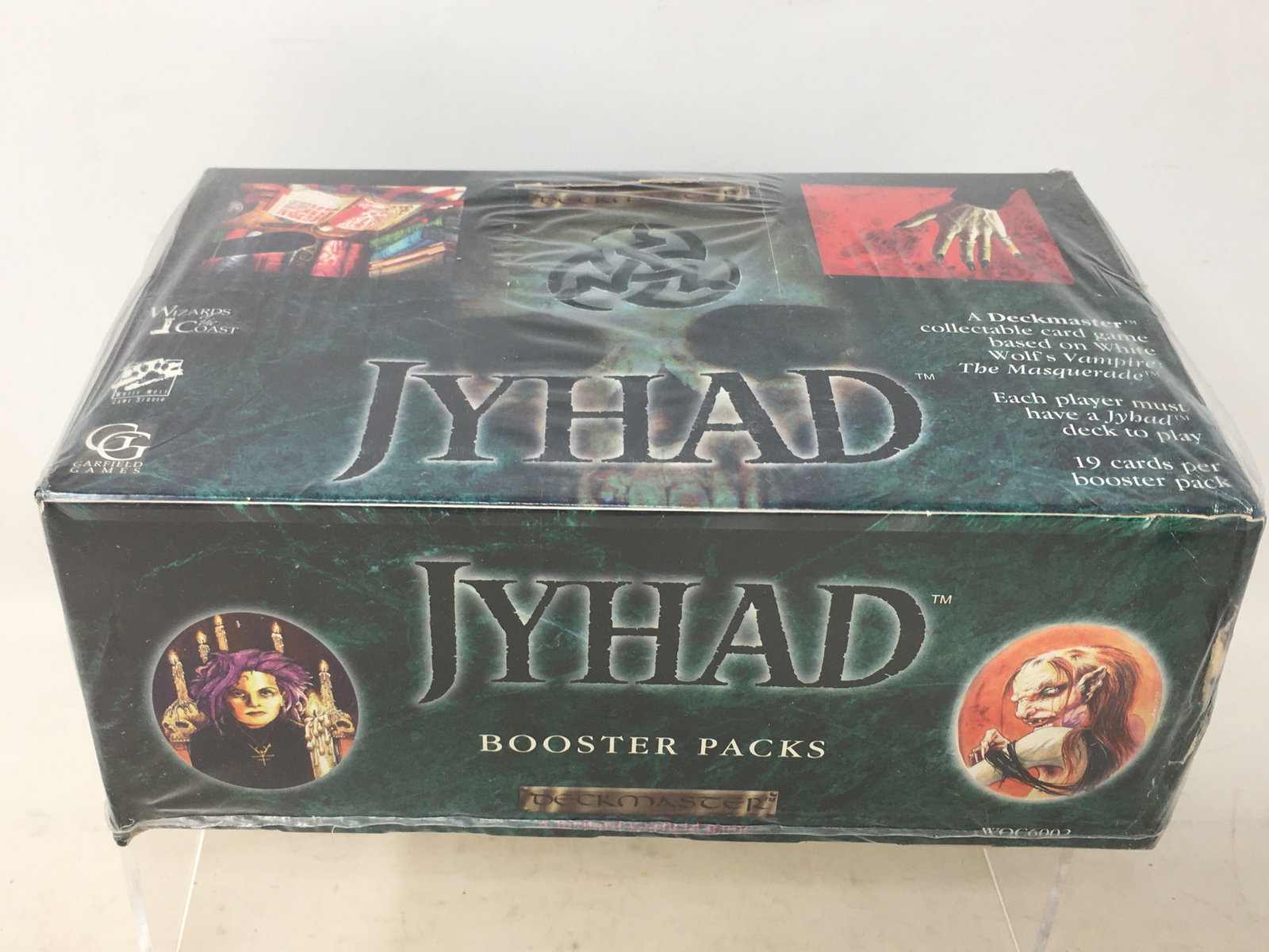 1994 Deckmaster Jyhad Booster Pack Box, Factory Sealed (1 of 3)