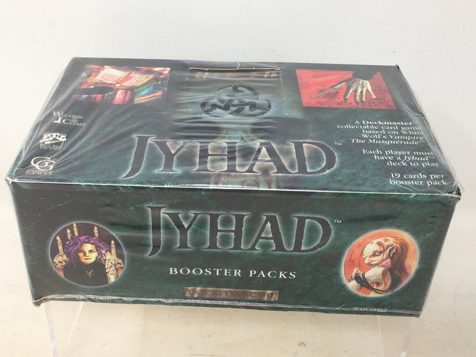 1994 Deckmaster Jyhad Booster Pack Box, Factory Sealed (1 of 3)