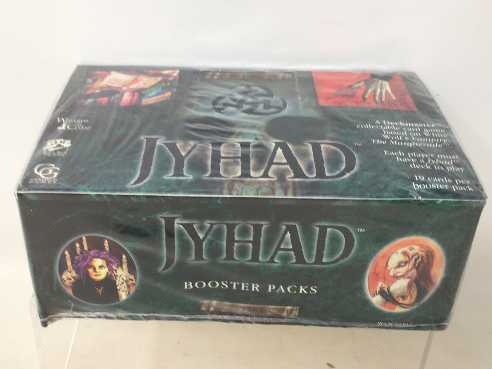 1994 Deckmaster Jyhad Booster Pack Box, Factory Sealed (1 of 3)