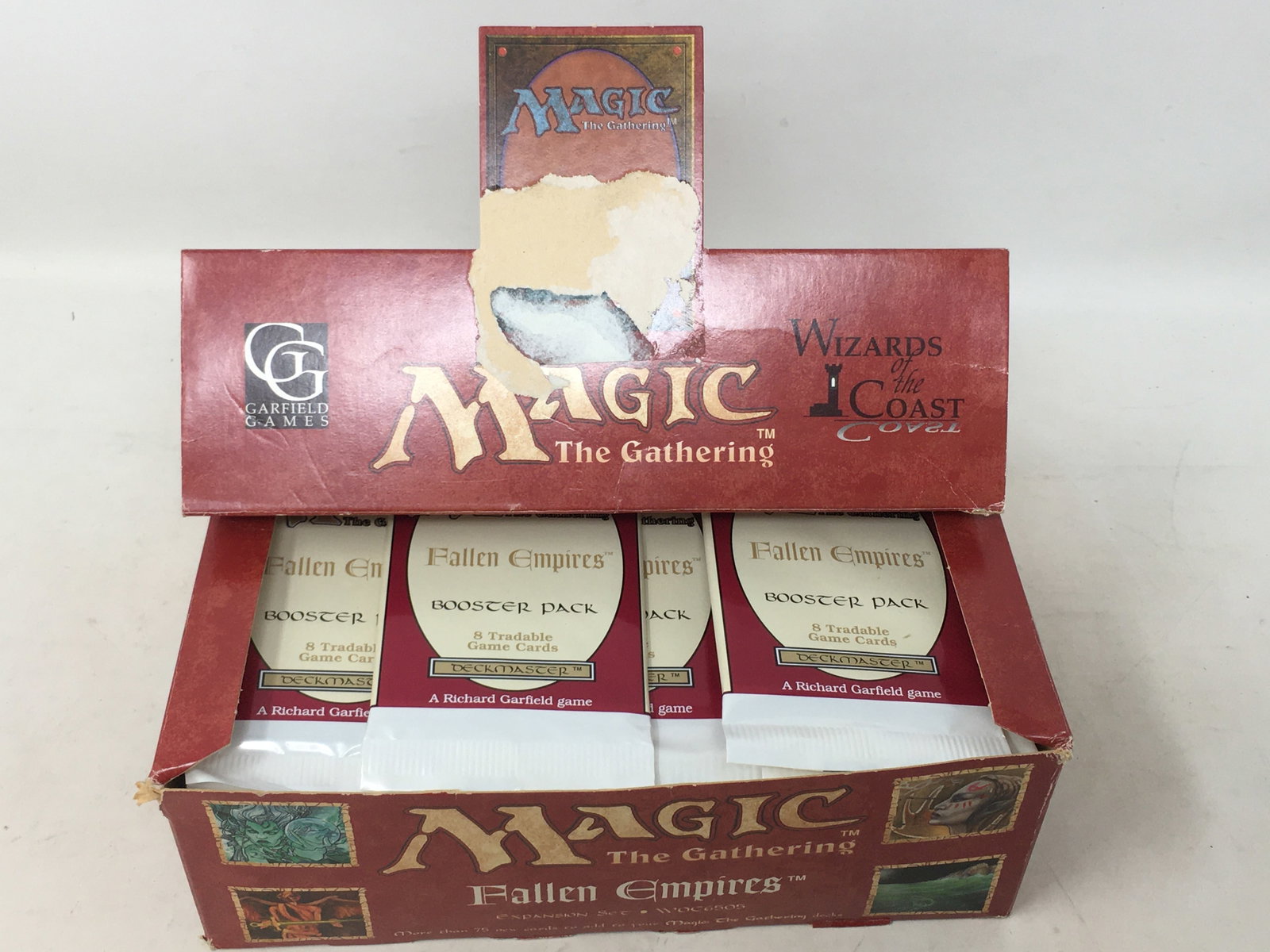 1994 Magic The Gathering Fallen Empires, Full Booster Box, (60) Sealed Packs (1 of 4)