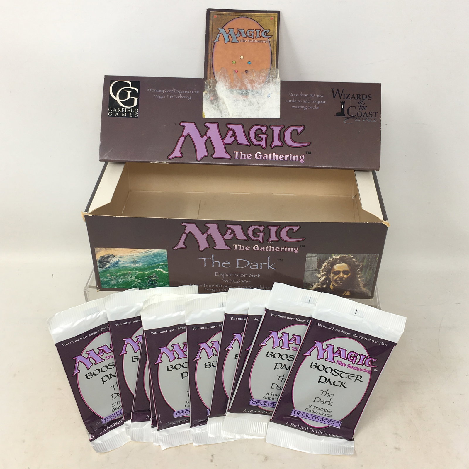1994 Magic The Gathering The Dark, (10) Sealed Packs (1 of 5)