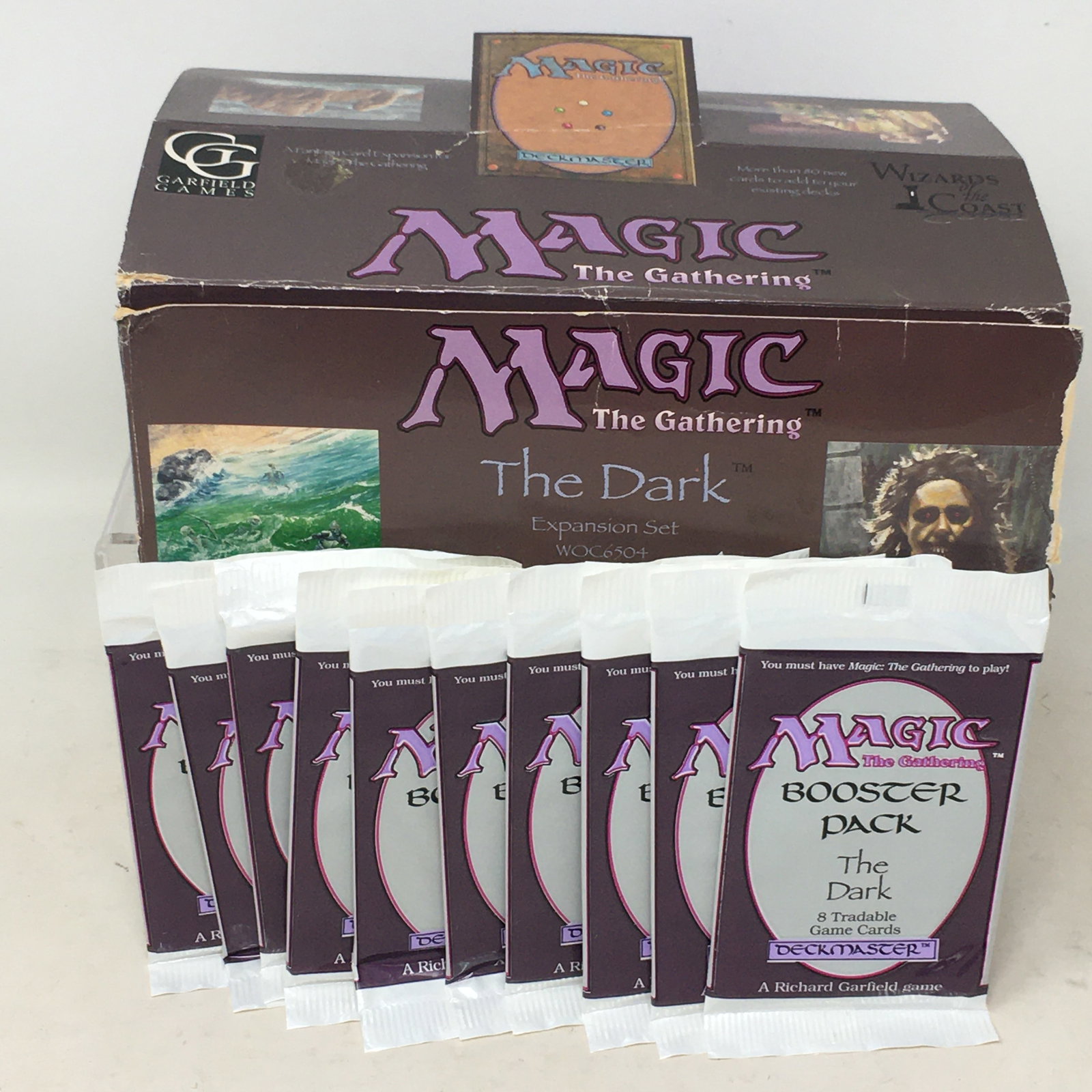 1994 Magic The Gathering The Dark, (10) Sealed Packs (1 of 5)