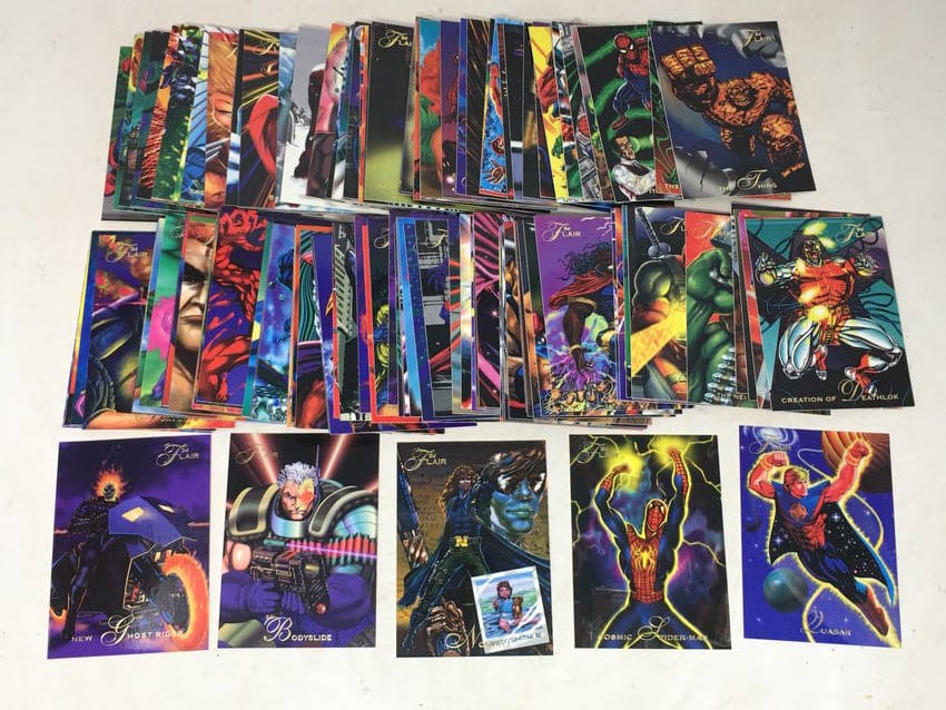 (115) 1994 Flair Marvel Comics Cards (1 of 5)