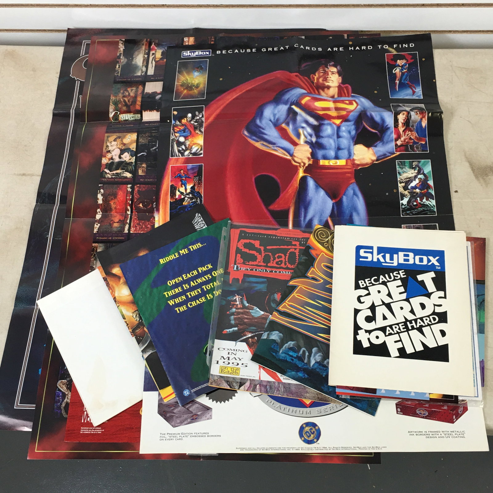 Vintage Skybox Promotional incl Posters (1 of 11)