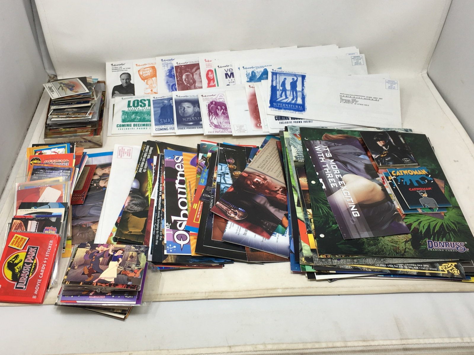 Group of 1990s Movie Promotions & Cards: Group of 1990s Movie/TV Show/Trading Promotions & Cards