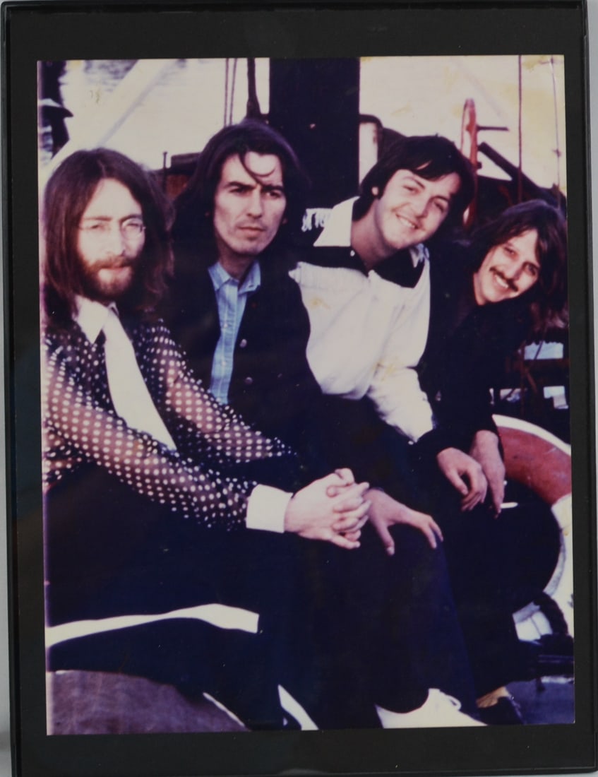Beatles Group Photo-Late 1960s Era-Framed (1 of 1)