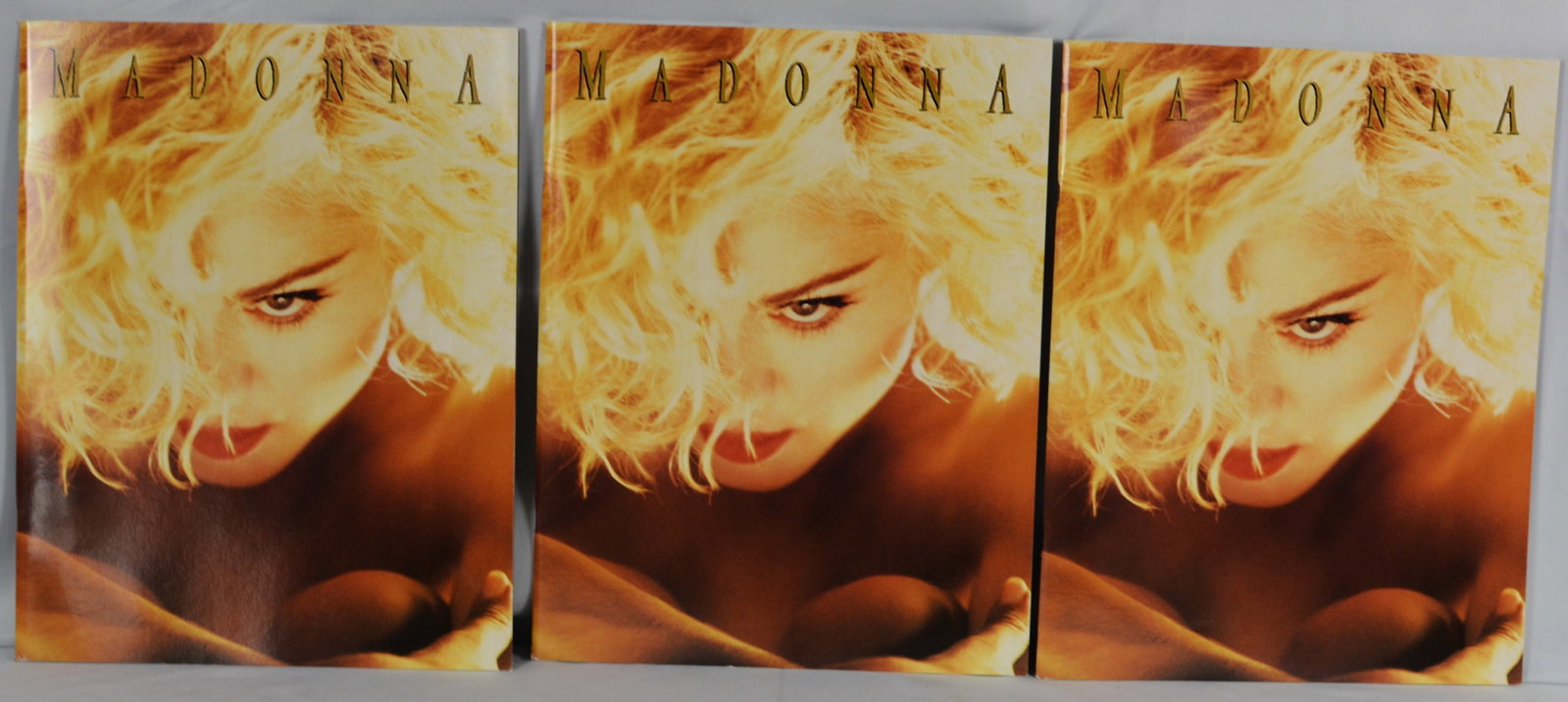 Group of Three Madonna Blond Ambition Tour Books, 1990 (1 of 4)