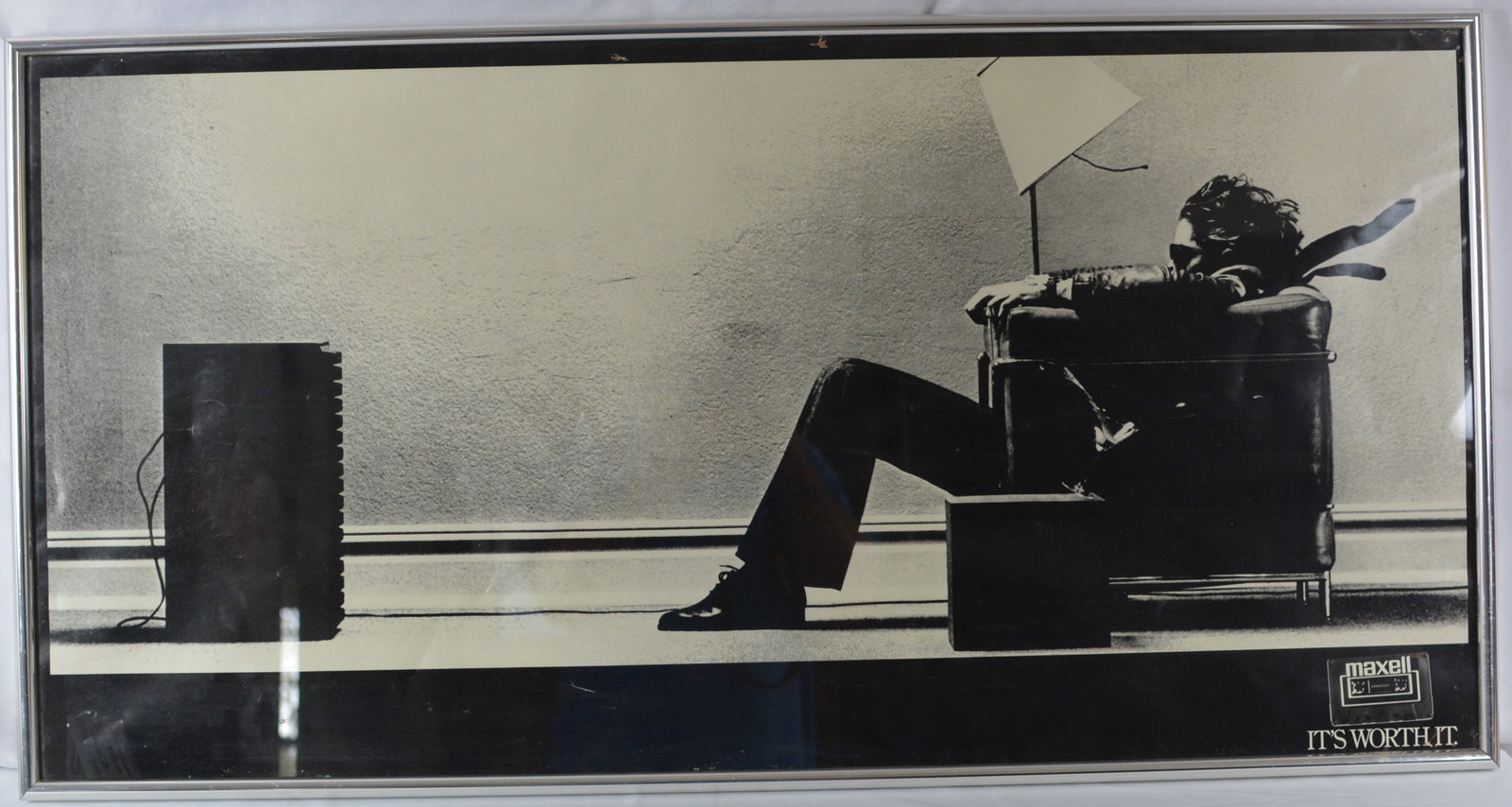Pair of Maxell "It's Worth It" Advertising Posters (1 of 4)
