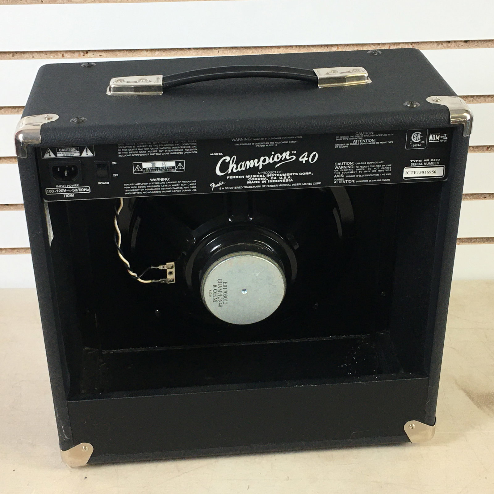 Fender Champion 40 Amplifier - 4