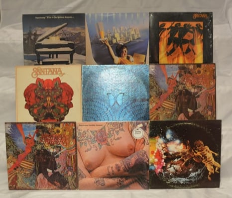 Classic Rock Vinyl LP Collection (9 Records) (1 of 5)