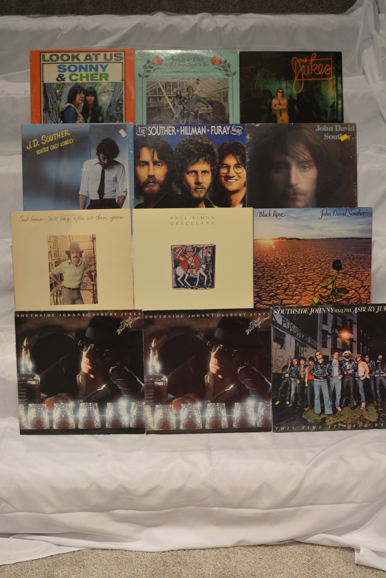 Mixed Classic Rock & Pop Vinyl LP Collection (11 Records) (1 of 5)