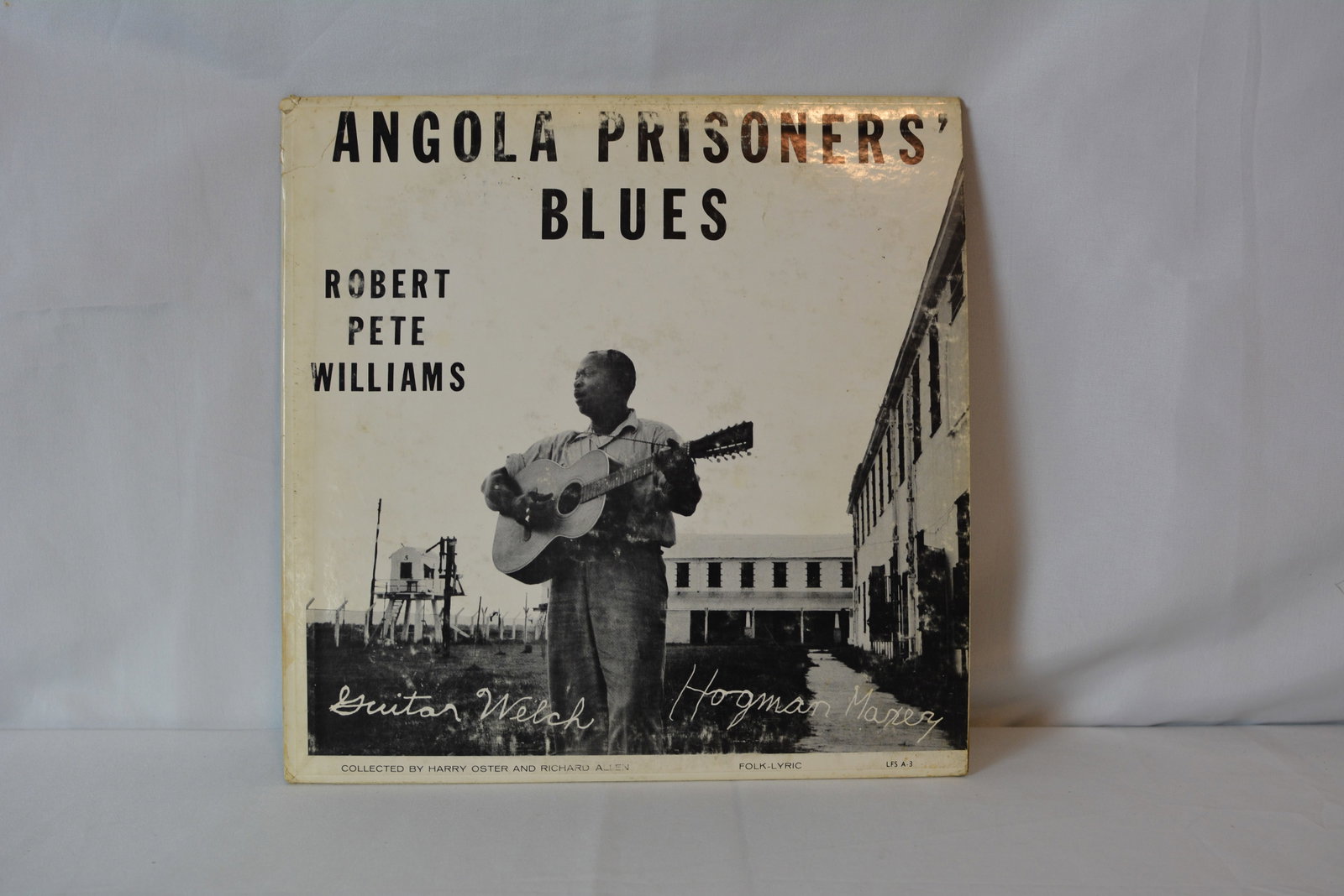 Angola Prisoners' Blues Vinyl LP-Robert Pete Williams: Rare and historic blues recording featuring Robert Pete Williams and fellow Angola State Penitentiary musicians. Angola Prisoners’ Blues is an influential field recording documenting traditional pri
