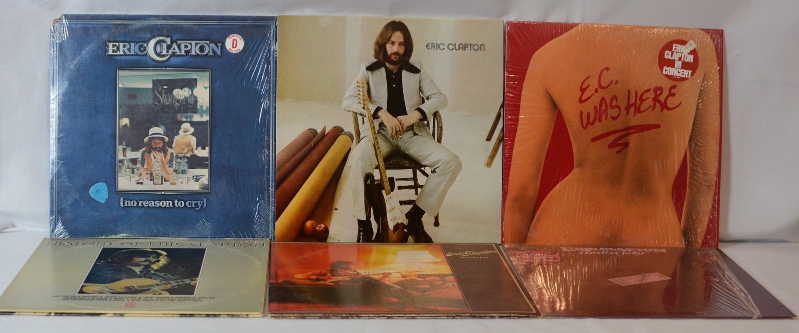 Eric Clapton Vinyl LP Collection (6 Records) (1 of 5)